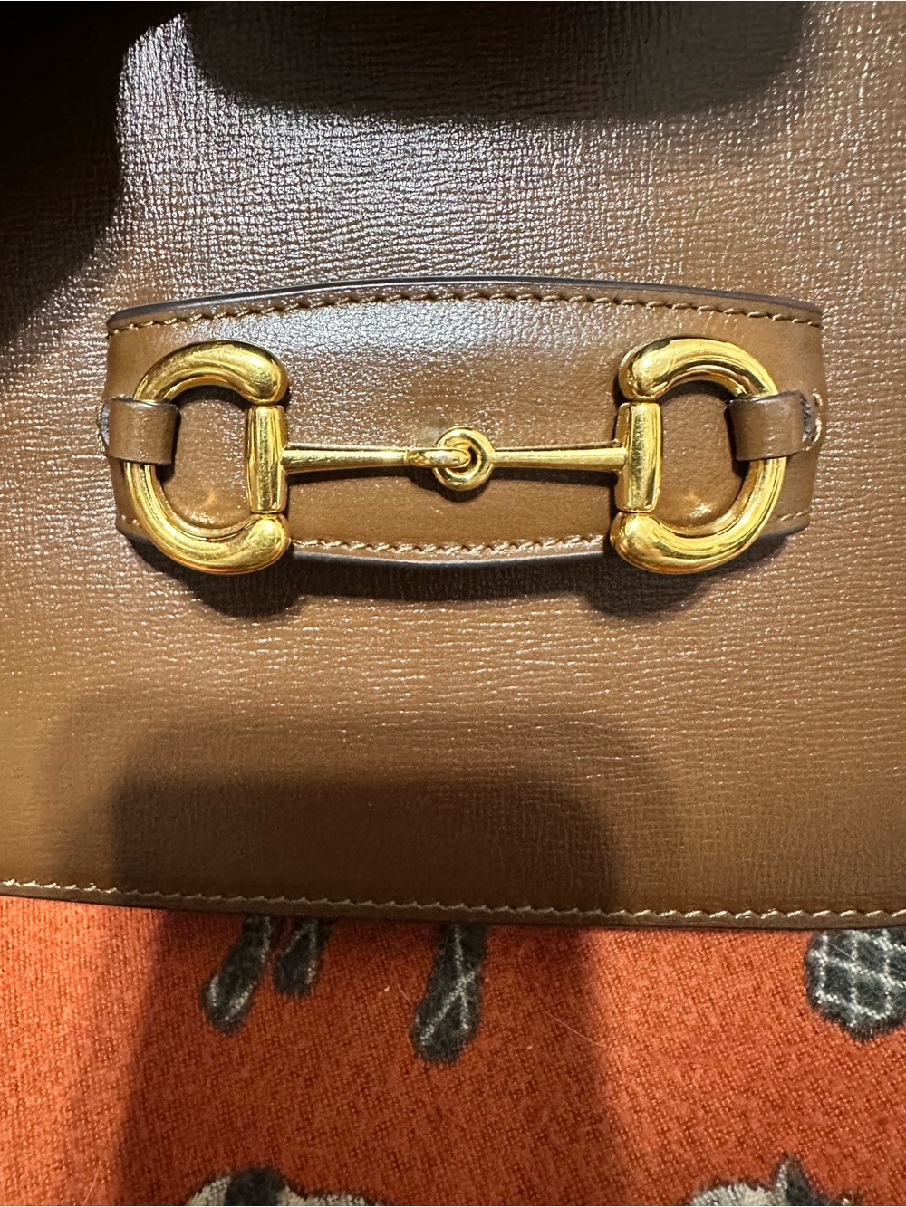 GUCCI ❤️🌟HORSEBIT 1955 RICH BROWN  BAG⭐️ - Picture 15 of 15